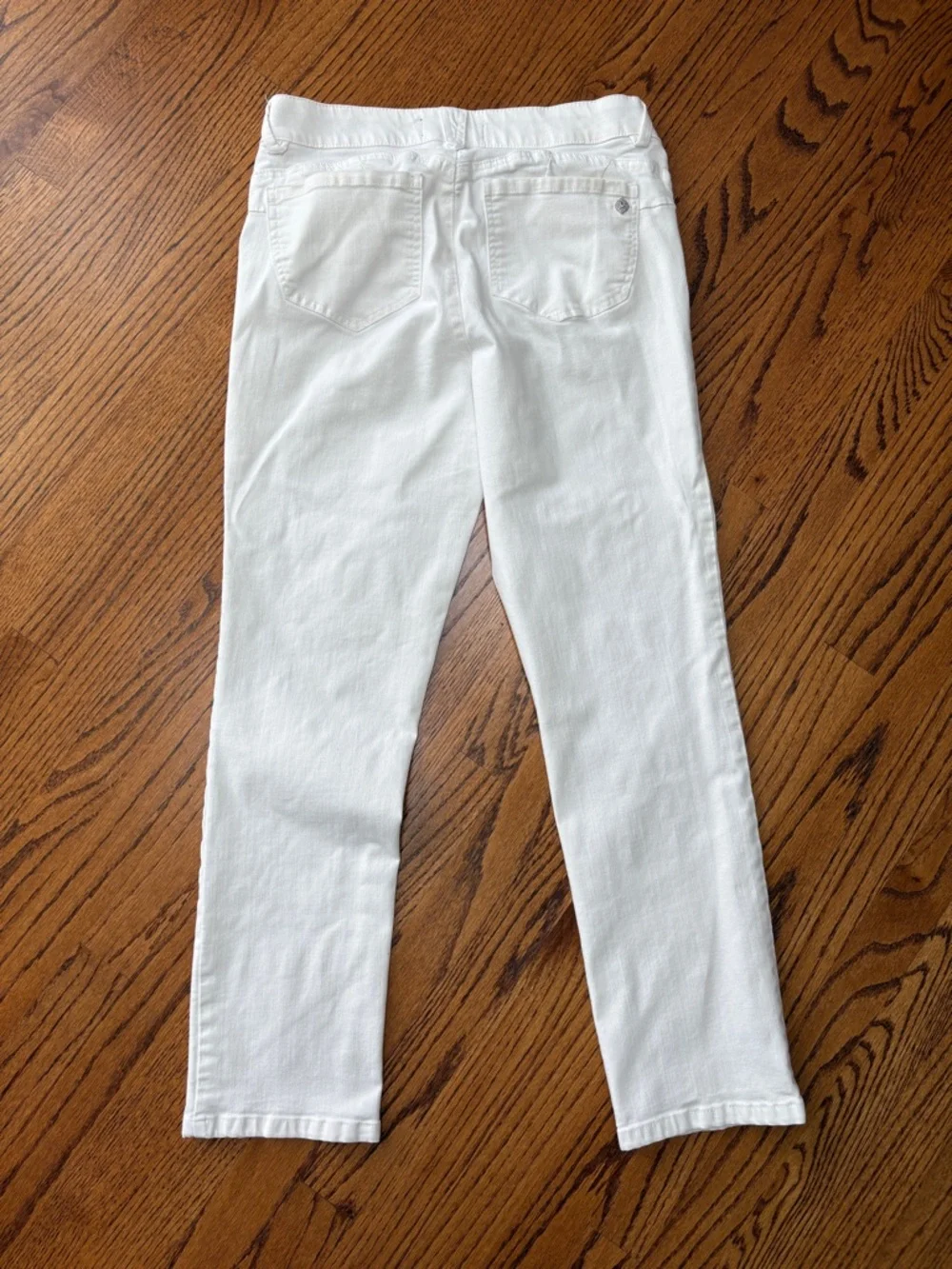 Democracy Women's White Ab Solution Straight Leg Jeans - Picture 4 of 8
